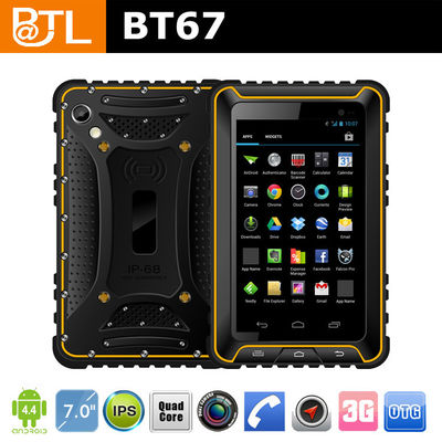 7 इंच HD टच स्क्रीन BT67 साथ IP67 बीहड़ गोली पीसी