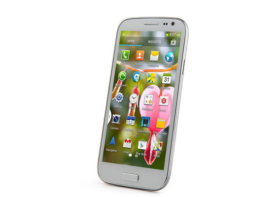 白い S9800 5 インチの表示 Smartphones MT6592 1.7Ghz 8.0Mp のアンドロイド