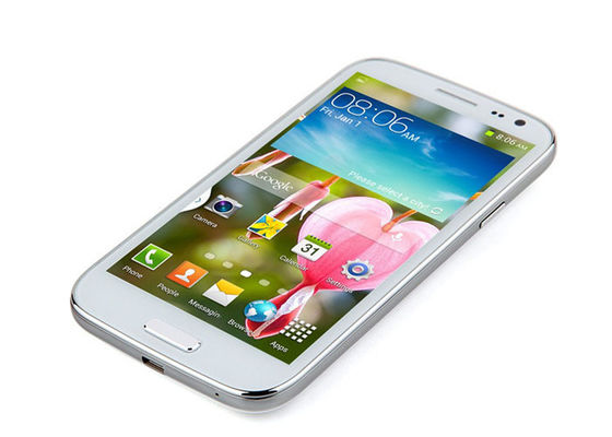 白い S9800 5 インチの表示 Smartphones MT6592 1.7Ghz 8.0Mp のアンドロイド
