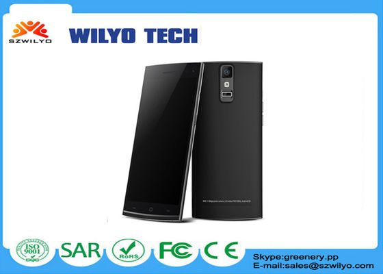 MT6582 Quad Core 5.0 Inch Touch Screen Phone Android 4.4 Fingerprint With 5Mp