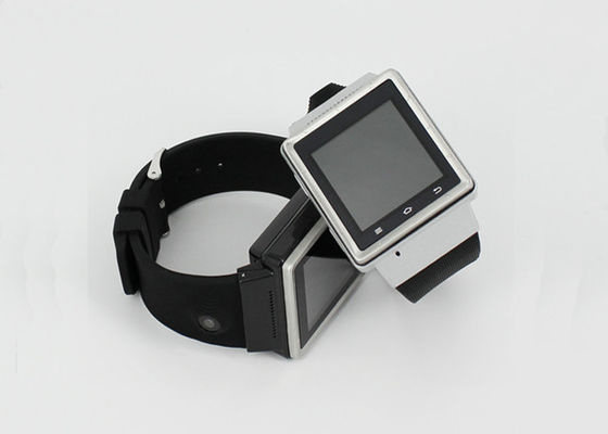 1.54 Inch Smart Watches Android Single Sim Card Gps 2Mp Black Android 4.4 WS06