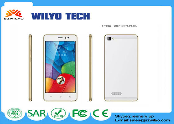 8.3mm WX7 5 pouces d'affichage de Smartphones de doubles de noyau téléphones portables gris de l'androïde 4,4